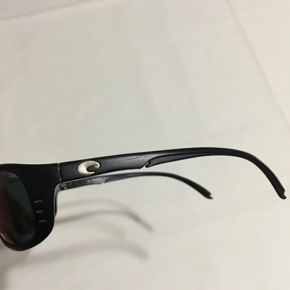Costa Del Mar Brine BR 11 Sunglasses Black Rectangular Sport Frame Only